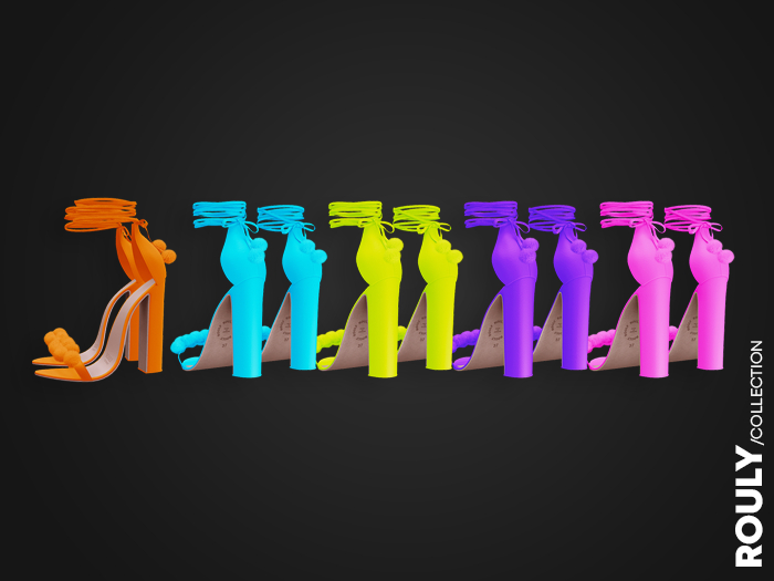 ROULY Footwear :: Broadway Heels - Neon Pack