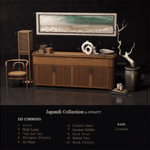 4. DYNASTY - Japandi Collection - Hexagonal Display BOX
