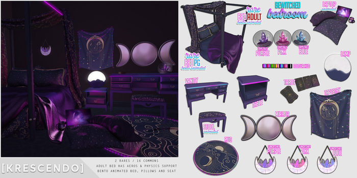 [Kres] Bewitched Bedroom - Fatpack