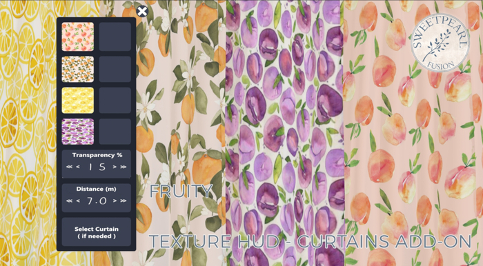 SweetPearl Fusion - Gentle Breeze Texture HUD 'Fresh & Fruity'