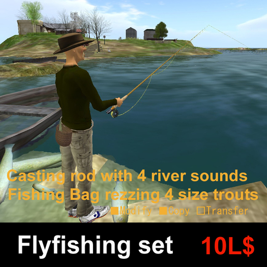 :: relaxin' ::  flyfishing  set ver.2.3