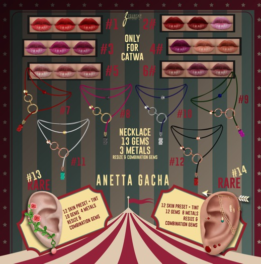 .Z Gacha Annta Ears #14 RARE