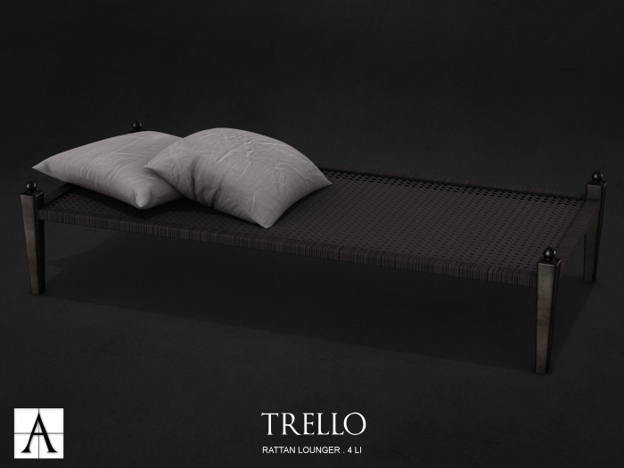 Architect. Trello Rattan Lounger #2