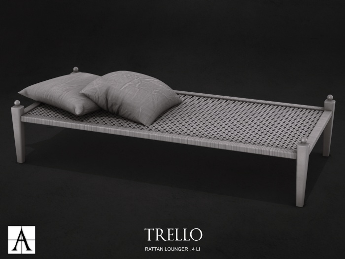 Architect. Trello Rattan Lounger #3