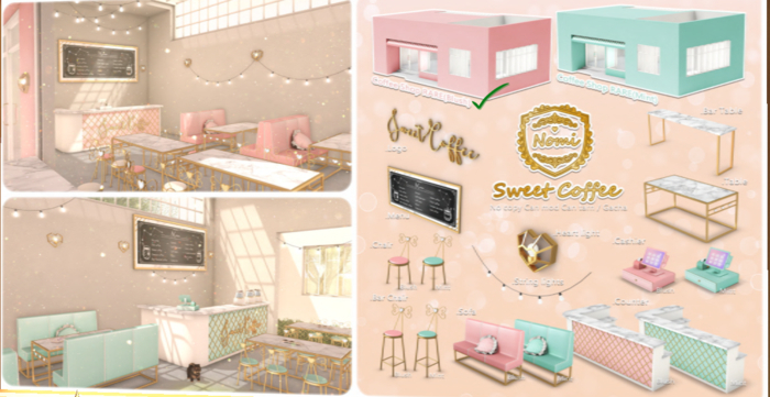 -Nomi-Sweet Coffee Shop(Blush) RARE