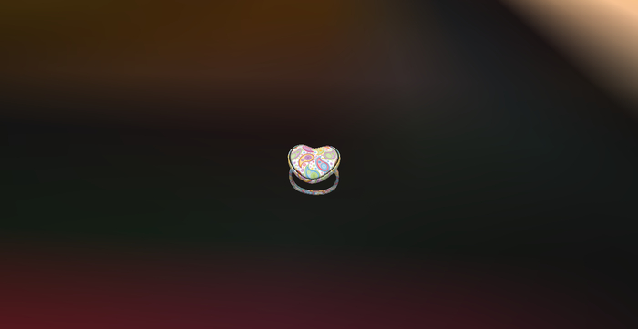 Heart Ring: Paisley 3 - RARE