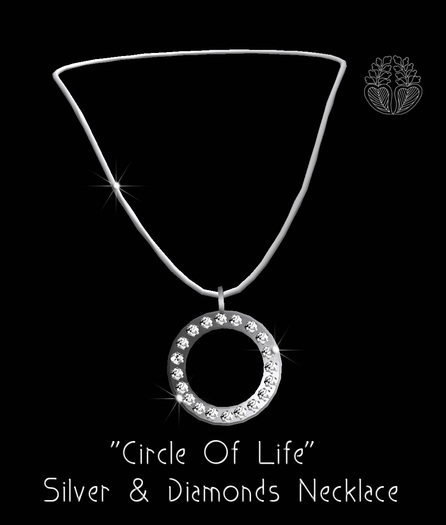 :::CIRCLE OF LIFE:::SILVER By Shiloh Jun