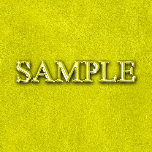 Zoy Texture [ Leather Wrinkle ] Seamless - Yellow
