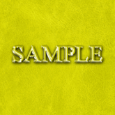 Zoy Texture [ Leather Wrinkle ] Seamless - Yellow
