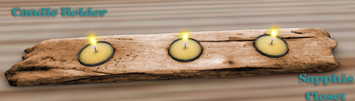 Ss Candle Holder