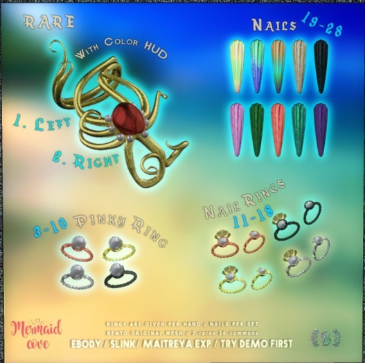 7.BLAXIUM -Shellena- Perla Ring- Silver R MTY