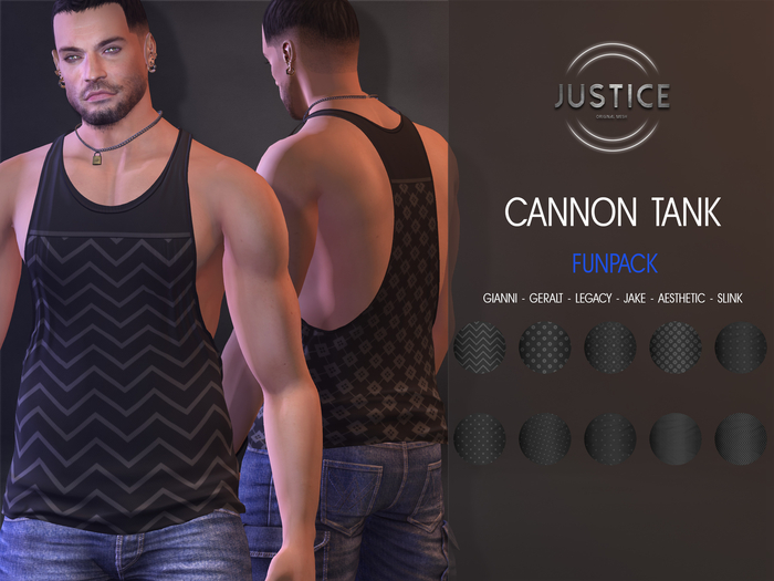 [JUSTICE] CANNON TANK - FUNPACK