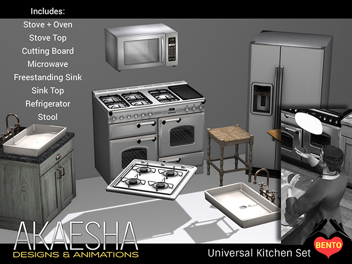 [ReACT Hangout] Universal Modular Kitchen Set (PG / Bento / Experience)