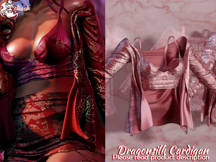 Eliavah ~ Dragonsilk Top [ROSEGOLD]