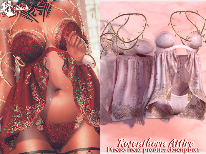 Eliavah ~ Rosenthorn Attire [ROSEGOLD]