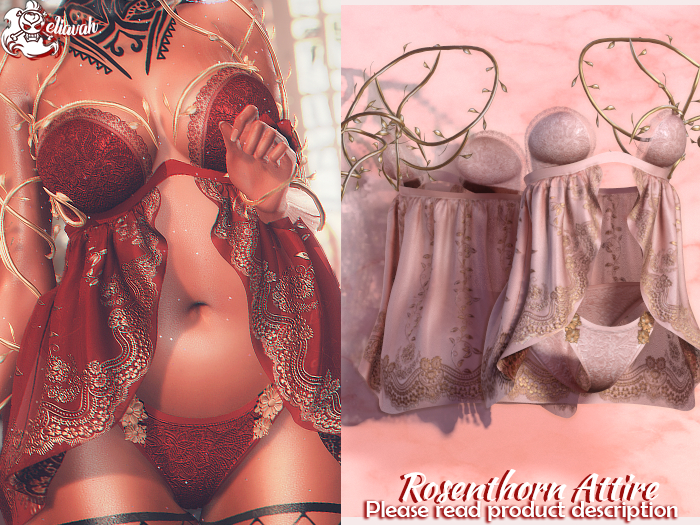 Eliavah ~ Rosenthorn Attire [ROSEGOLD 2]