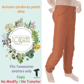[* Lokahi *] Autumn corduroy pants - Rust 