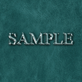 Zoy Texture [ Leather Wrinkle 02 ] Seamless - Teal