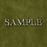 Zoy Texture [ Leather Wrinkle 02 ] Seamless - Olive