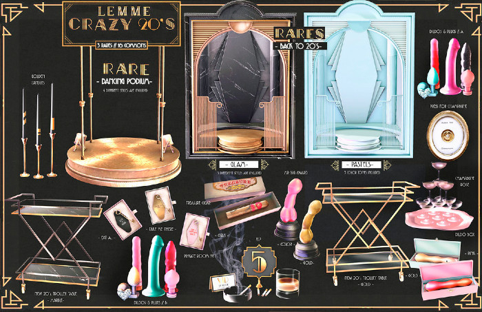 LEMME... Back to 20's //  Pastels // RARE