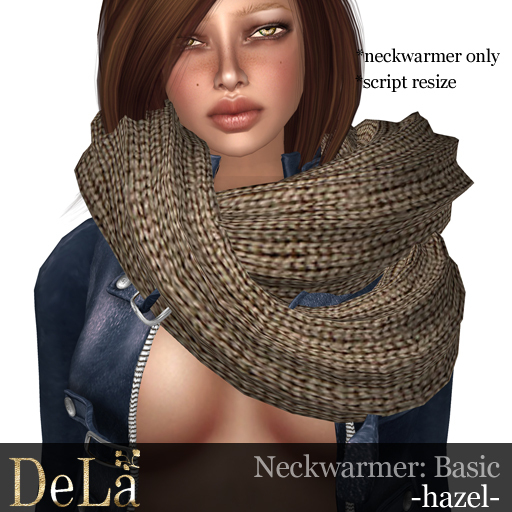 =DeLa*= Neckwarmer "Basic" Hezel