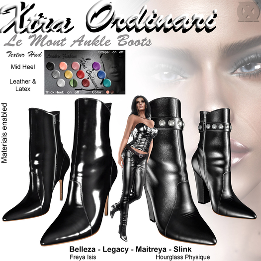 *XO* Le Mont Ankle Boots