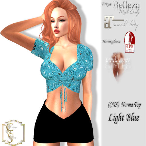 (CNS) Norma Top Light Blue