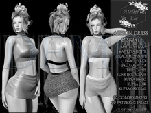 *DEMO*{AE} ALYSON TOP & SKIRT Maitreya Petite Legacy Perky Kupr