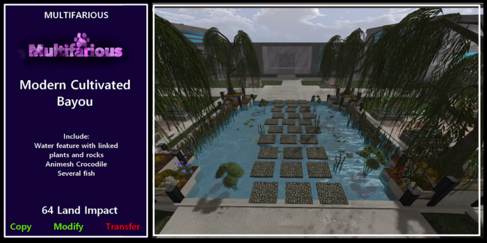 *M* Modern Cultivated Bayou  (wear to unpack)