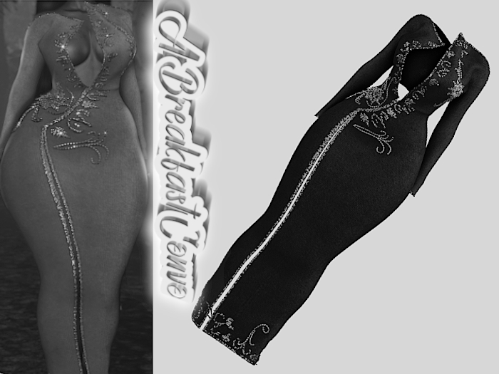 {ABC} Val Suede Studded Dress DEMO