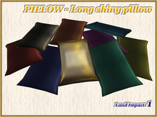 PILLOW - Long shiny pillow (1 LI) (Full perm)