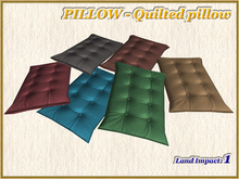 PILLOW - Quilted pillow (1 LI) (Full perm)