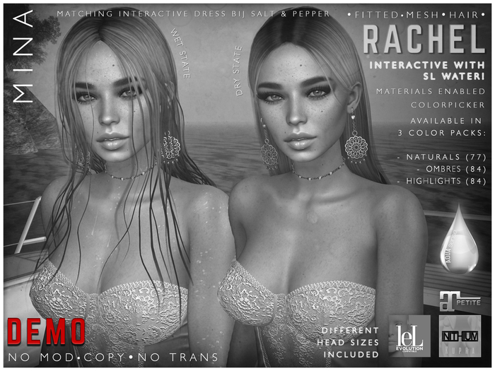 DEMO - MINA - Rachel - All colors 