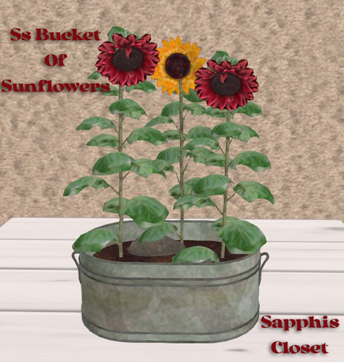 Ss Sunflower Bucket