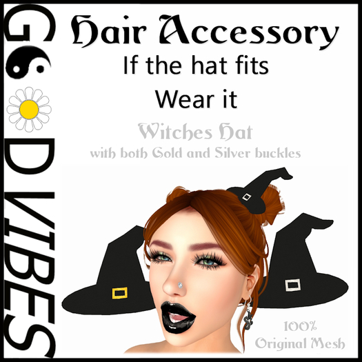 Hair Accessory Witches Hat 