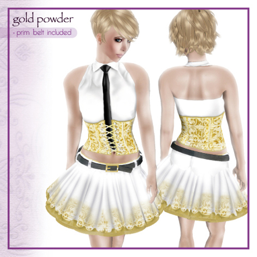 .SA. gold powder