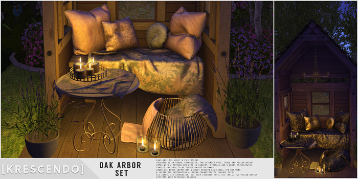[Kres] Oak Arbor Set - PG