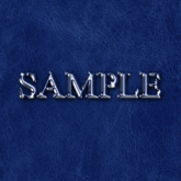 Zoy Texture [ Leather Wrinkle 03 ] Seamless - Navy