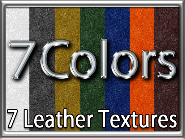 Zoy Texture [ Leather Wrinkle 03 ] Seamless - 7 Colors
