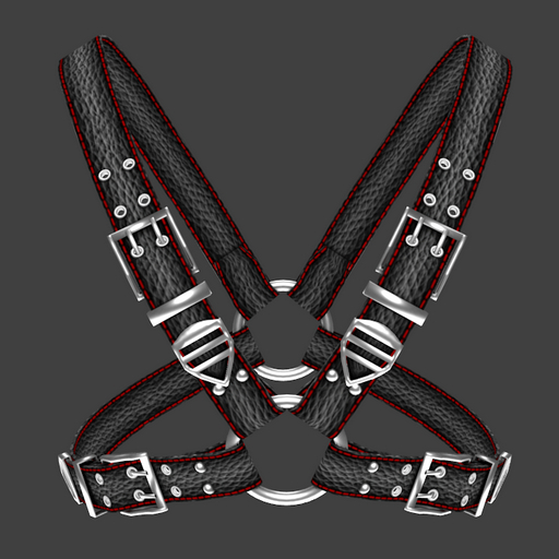 [F-Paws] Aesthetic Chest Harness Demo
