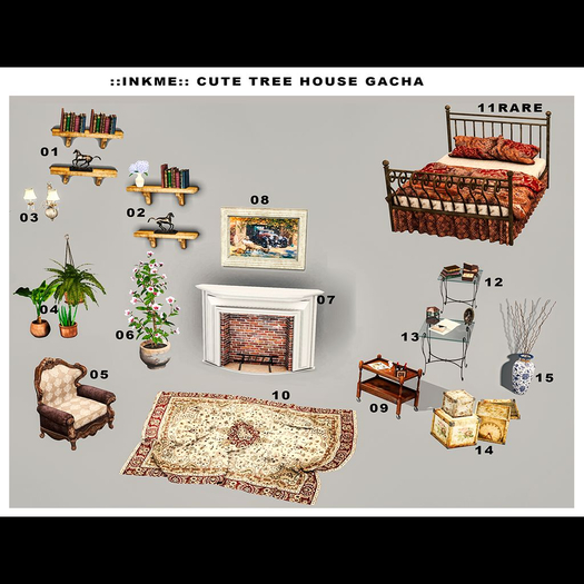 ::InkMe:: Cute tree House 02