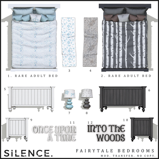 Silence. - Into The Woods Rug - 4