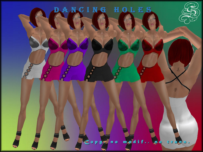 Dancing Holes - pink