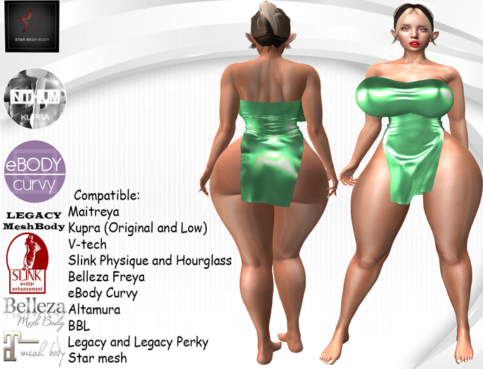 Ayumi Sparkling Green Dress