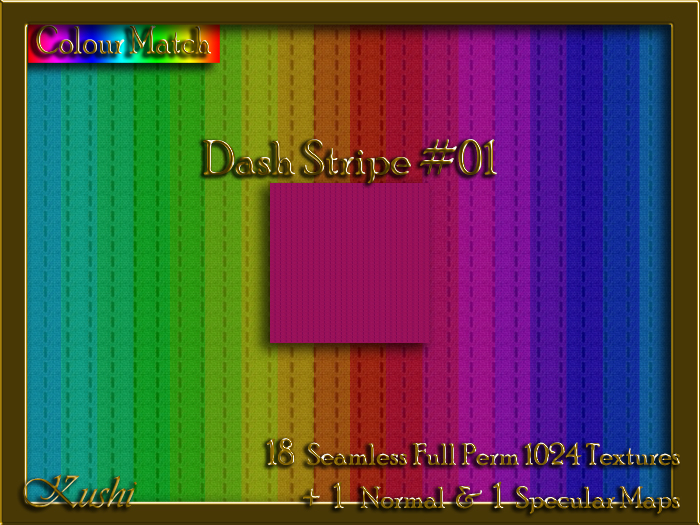 Dash Stripe #01 Seamless Texture Set