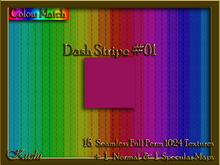 Dash Stripe #01 Seamless Texture Set