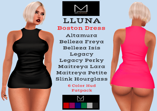 MUDAK - LLUNA DRESS FATPACK