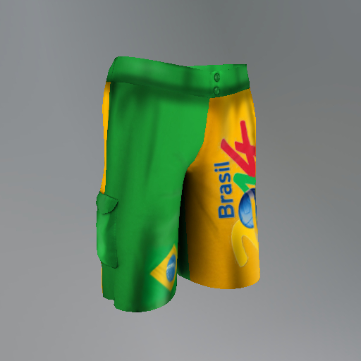 Brazil National Signature Shorts