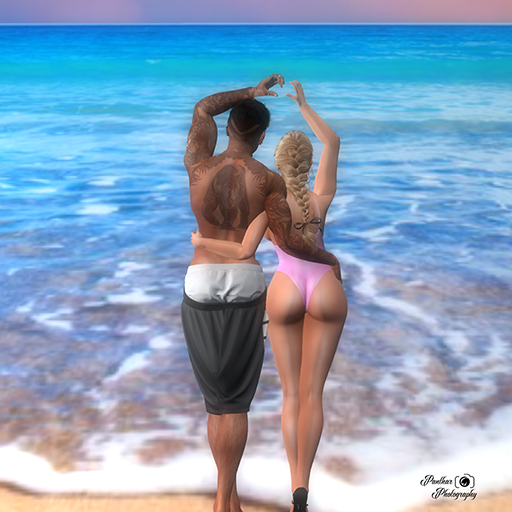 [Panthar Pose] Couple Heart