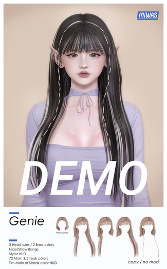 MIWAS - Hair #Genie 'FATPACK' DEMO